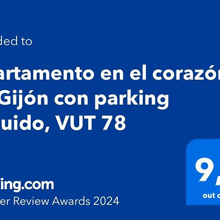 Apartamento En El Corazon De Gijon Con Parking Incluido, Vut 78 외부 사진