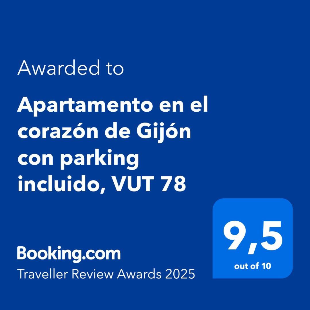Apartamento En El Corazon De Gijon Con Parking Incluido, Vut 78 외부 사진